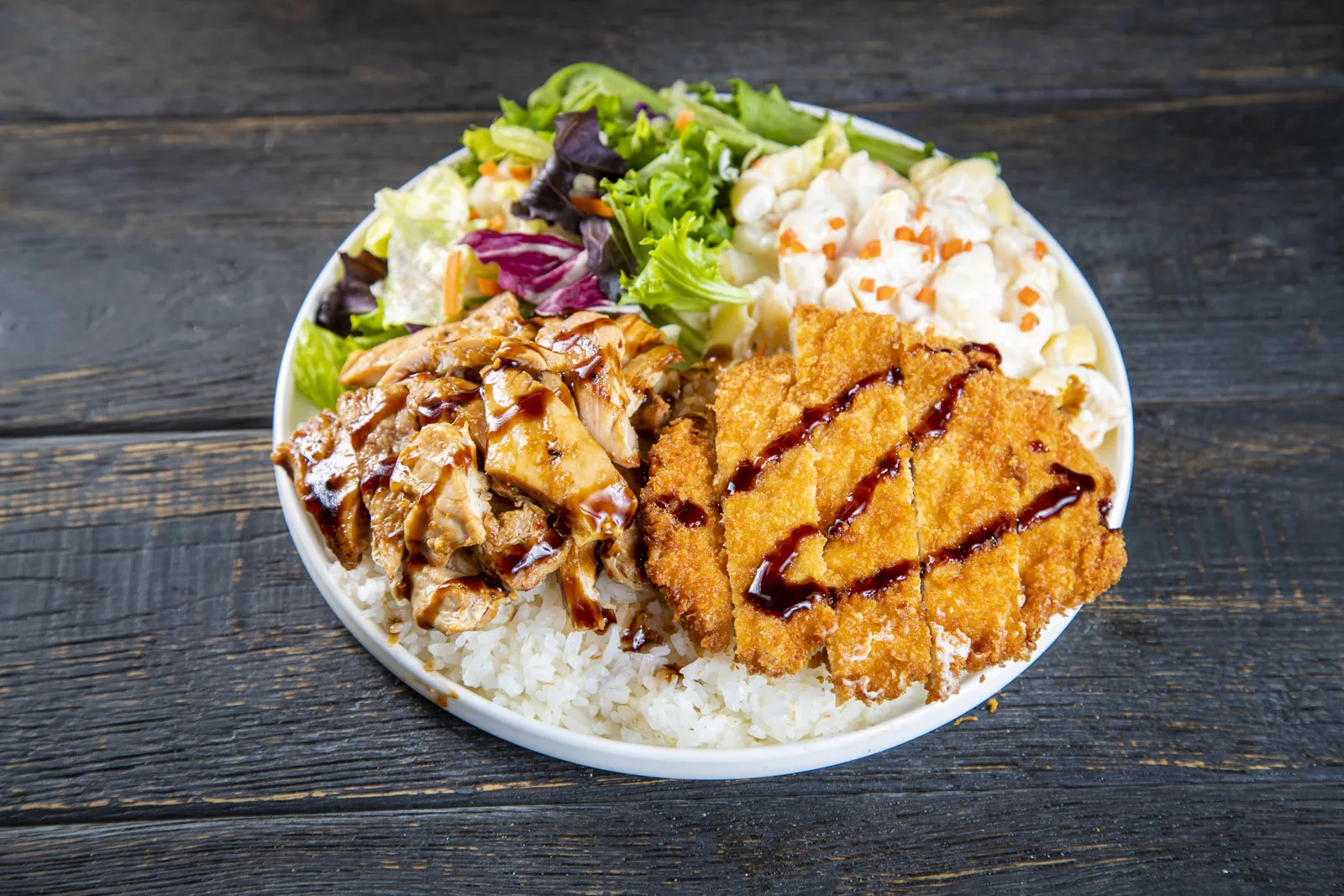 Chicken Katsu & Chicken Teriyaki Combo K-Box